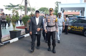 Jelang Nataru Polres Tangerang Selatan Gelar Apel Pasukan