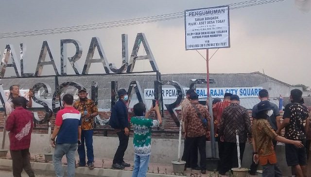 BALARAJA CITY SQUARE. Lahan Balaraja City Square Disoal Warga