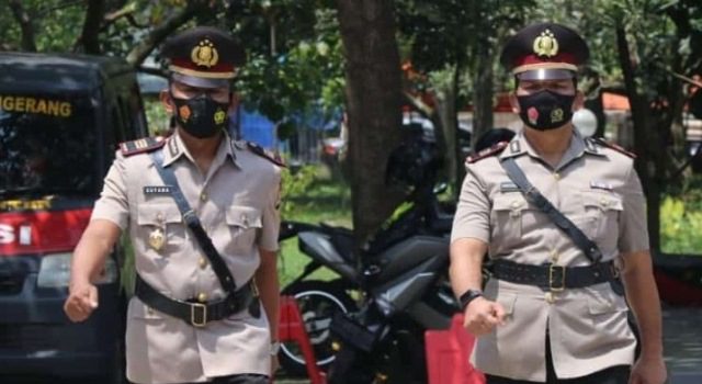 SERTIJAB KAPOLSEK KRESEK Mantan Kasat Intel Jadi Kapolsek Kresek