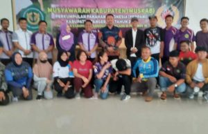 Panahan Kabupaten Tangerang, Sapri Jadi Ketua Umum