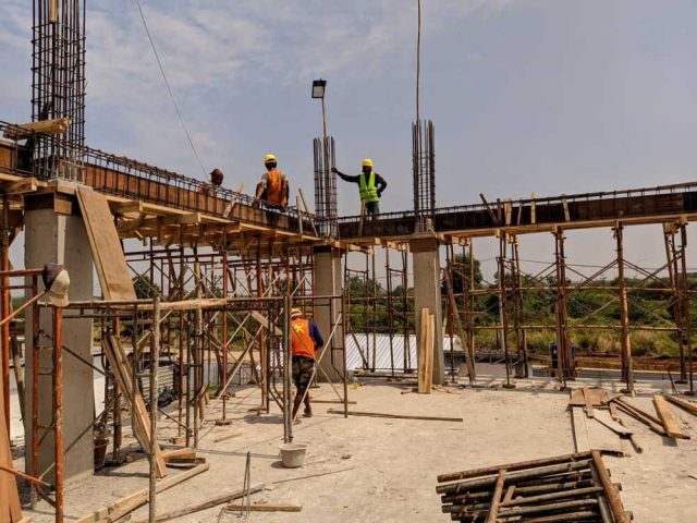 PEMBANGUNAN GEDUNG DI PUSPEMKAB 3