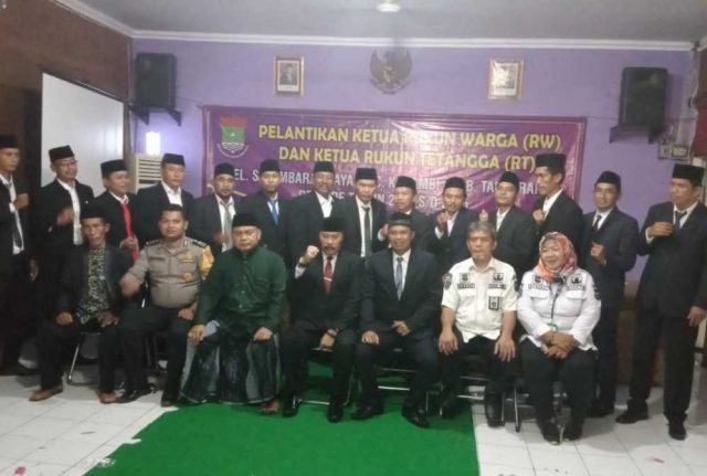 pelantikan ketua RW (1)