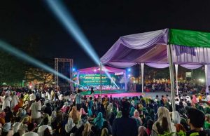 Ribuan Warga Curug Tumpah Ruah di Alun-alun. Semarak Tahun Baru Hijriah