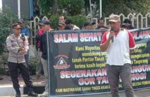 Warga Tanah Tinggi Desak Pemkot Tangerang Lanjutkan Pembangunan GOR