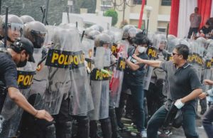 Polres Metro Tangerang Kota Lakukan Simulasi Penanganan Konflik di TPS