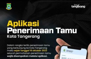 Dorong Sektor Pariwisata, Pemkot Tangerang Luncurkan Aplikasi Tamu Hotel