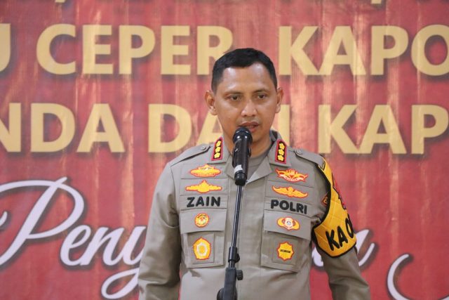 Kapolres Metro Tangerang Kota, Kombes Pol Zain Dwi Nugroho